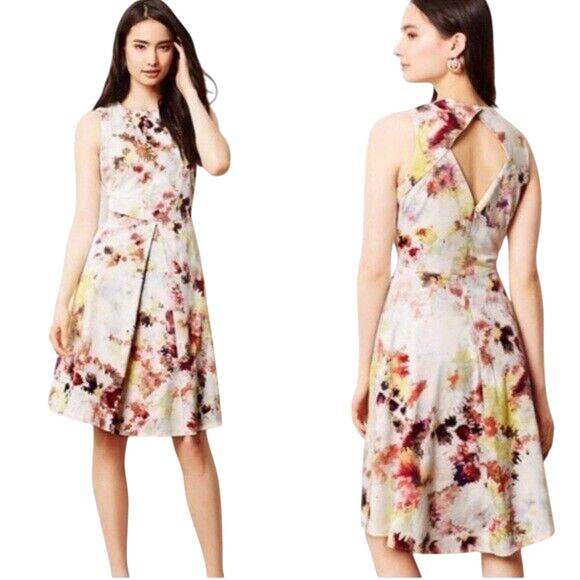 Hunter Bell Dress Fit & Flare Watercolor - Picture 2 of 9